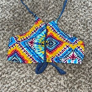 Reversible High Neck Bikini top